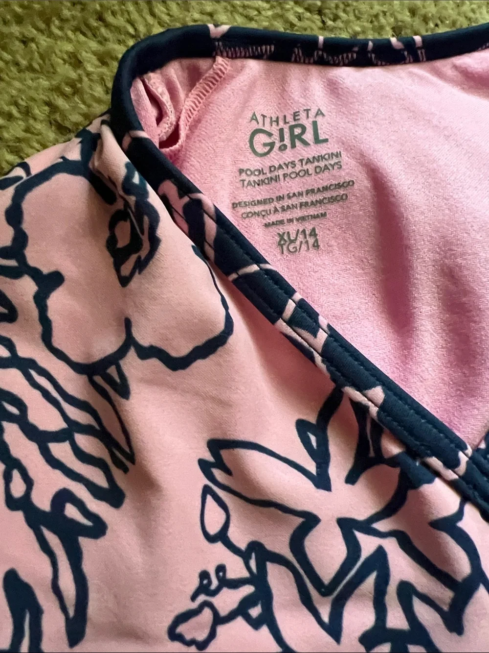 Athleta Girl Tankini Swim Set
